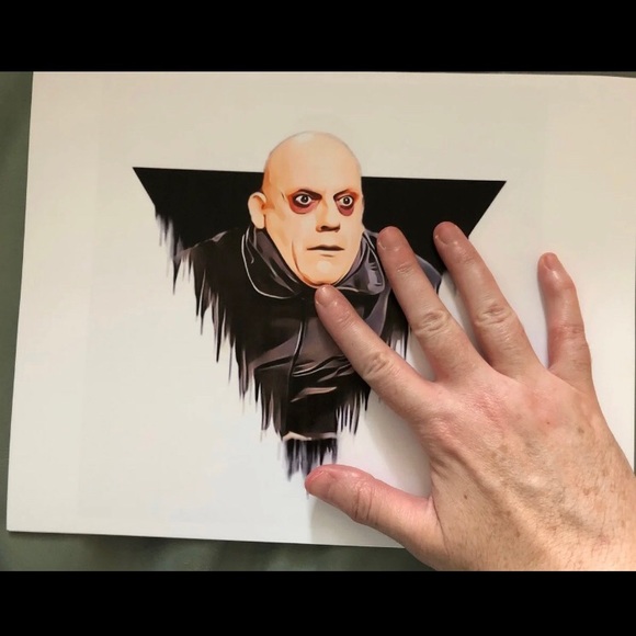 UNCLE FESTER ADDAMS FAMILY(c.lloyd)ART PRINT - Picture 2 of 2